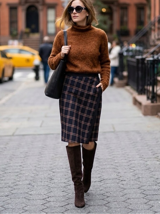 Brooks Brothers Dresses & Skirts - Brooks Brothers Wool Plaid Pencil Skirt Size 12 NWT